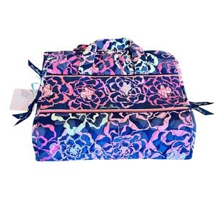 Vera Bradley Multicolor Floral Hanging Travel Bag Organizer